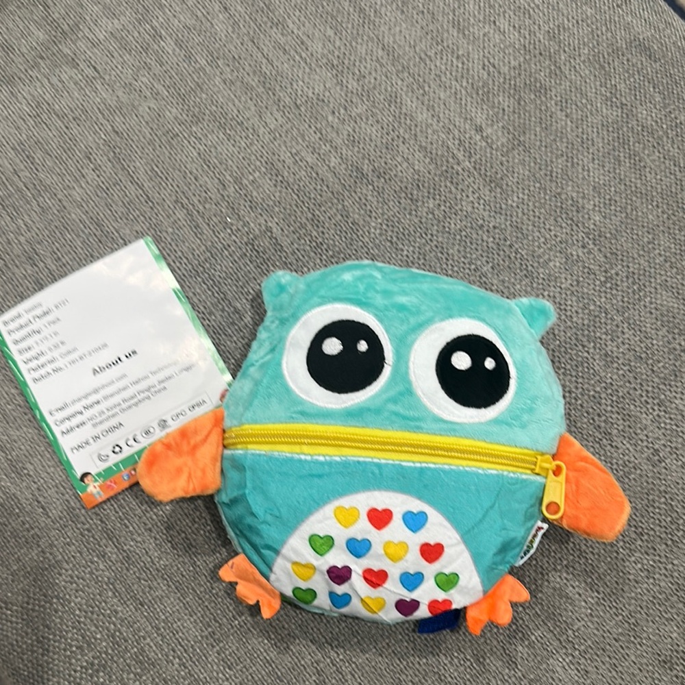 Colorful Owl sensory toy